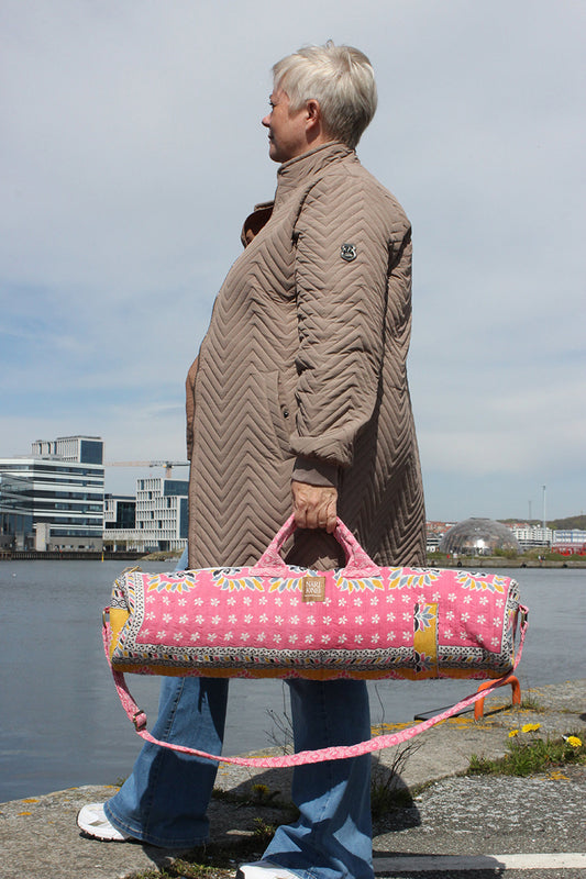 Unique Sari Yoga Mat Bag - Charu