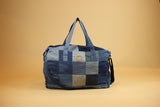 Patchwork Jeans Duffle Bag -JDB005