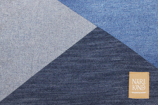Angular Upcycled Jeans Laptop Sleeve - 13'' JLS13004