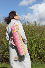 Unique Sari Yoga Mat Bag - Charu
