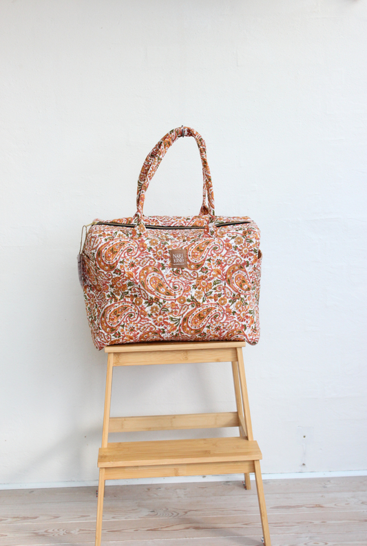 Esha Block Print Weekend / Diaper Bag