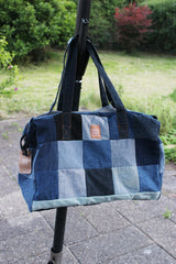 Patchwork Jeans Duffle Bag -JDB013