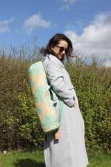 Unique Sari Yoga Mat Bag - Mala