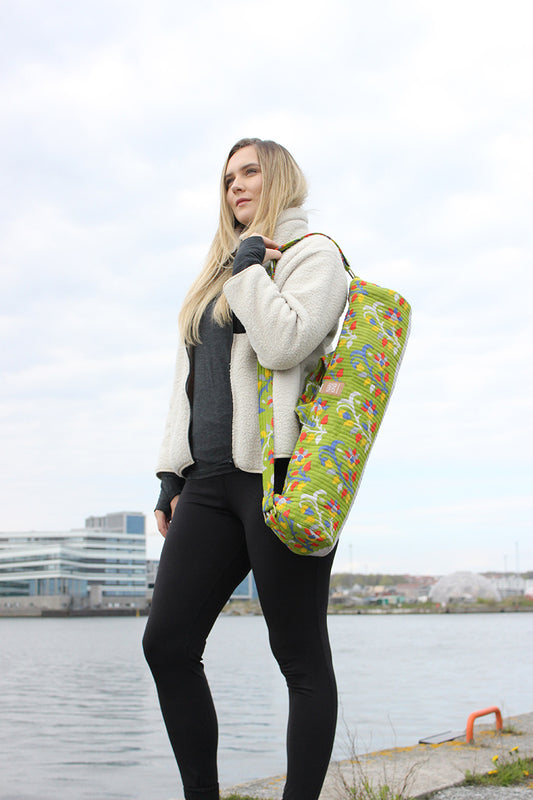 Unique Yoga Mat Bag -Pallavi