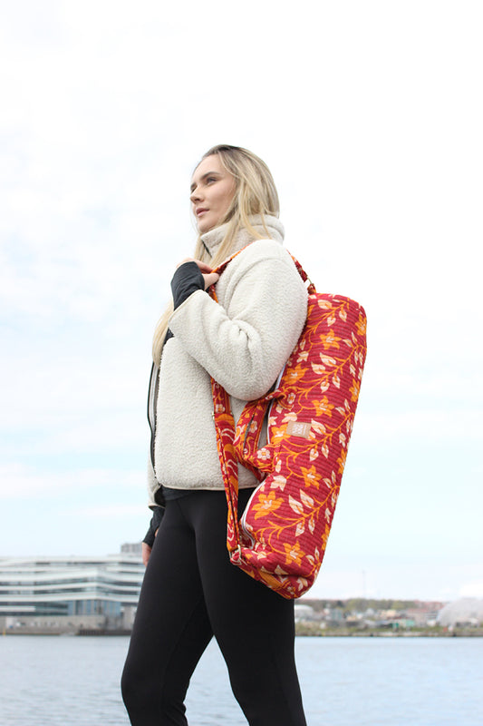 Unique Sari Yoga Mat Bag - Urmila