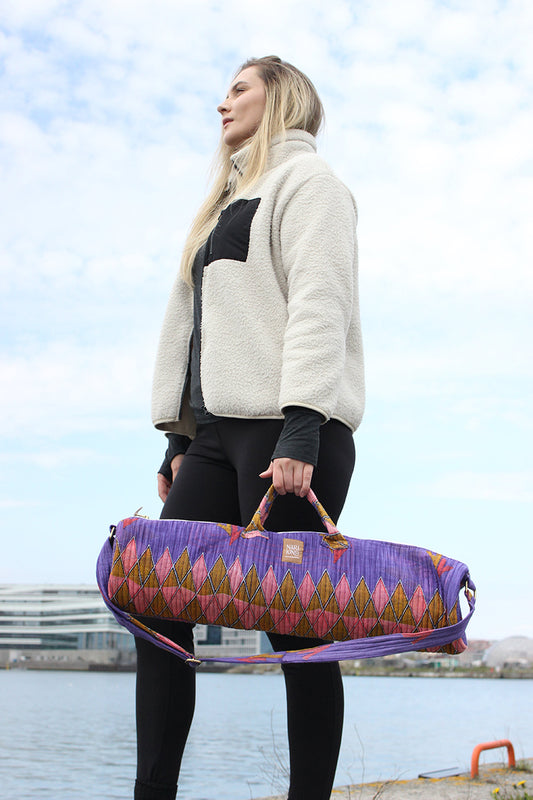 Unique Sari Yoga Mat Bag - Aria