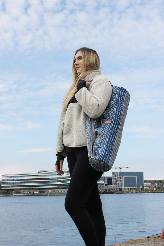 Unique Sari Yoga Mat Bag - Anushka