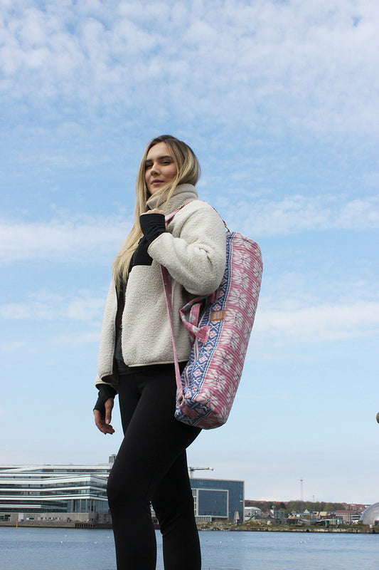 Unique Sari Yoga Mat Bag - Janki