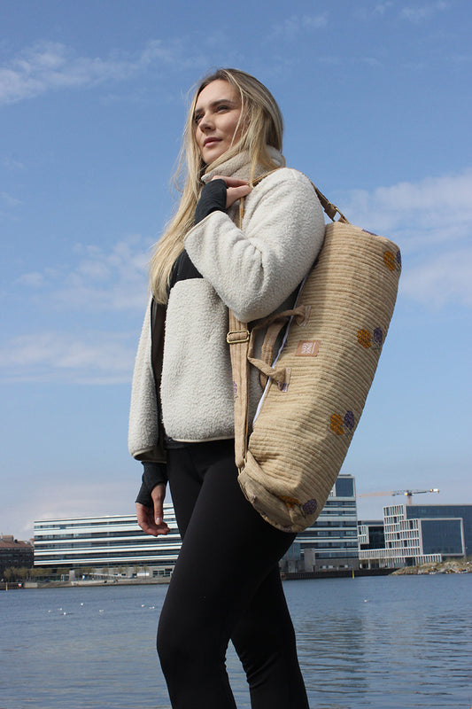 Unique Sari Yoga Mat Bag - Mishti