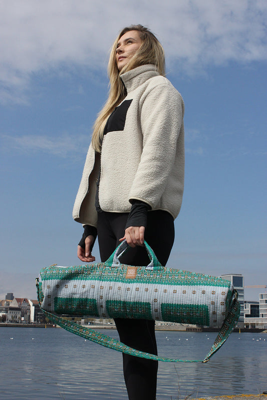 Unique Sari Yoga Mat Bag - Muskaan