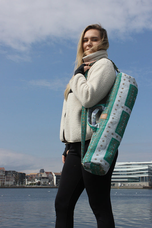 Unique Sari Yoga Mat Bag - Muskaan