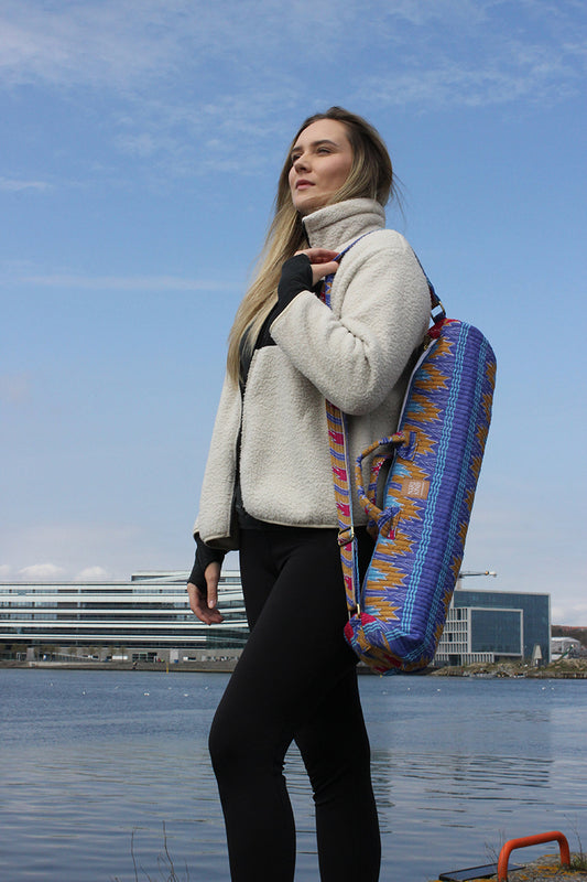 Unique Sari Yoga Mat Bag - Alvira