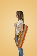 Unique Sari Yoga Mat Bag - Aditi