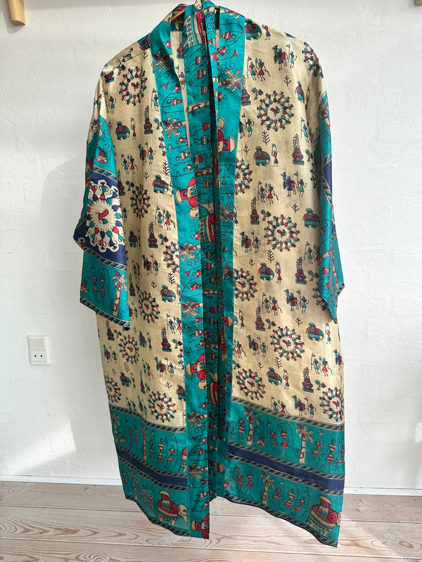 UNIKA Sari Kimono Lang - Warli