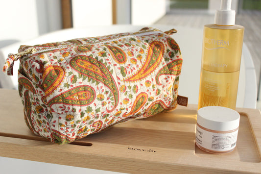 Paisley Cosmetic Bag - Small