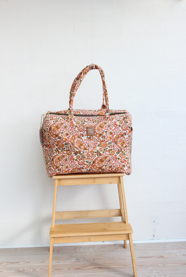 Esha Block Print Weekend / Diaper Bag