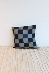 Jeans Patchwork Cushion Cover -  40 x 40 cm