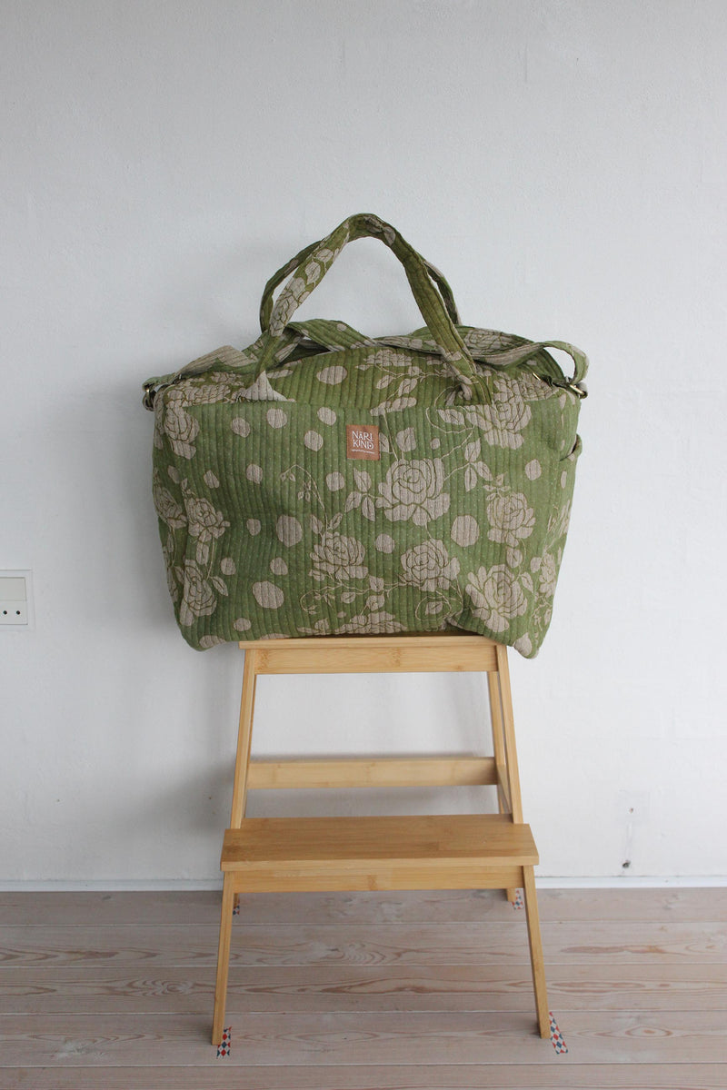 Palakh Sari Duffle Bag